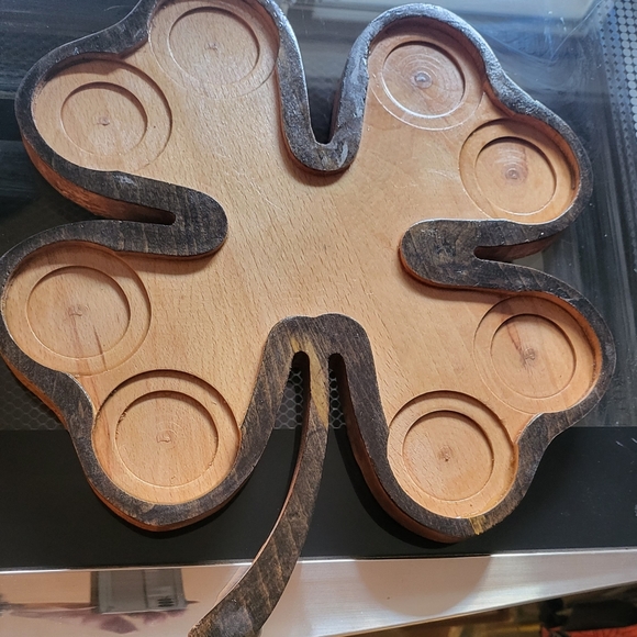 St Patrick's Day shot glass tray - Picture 2 of 3